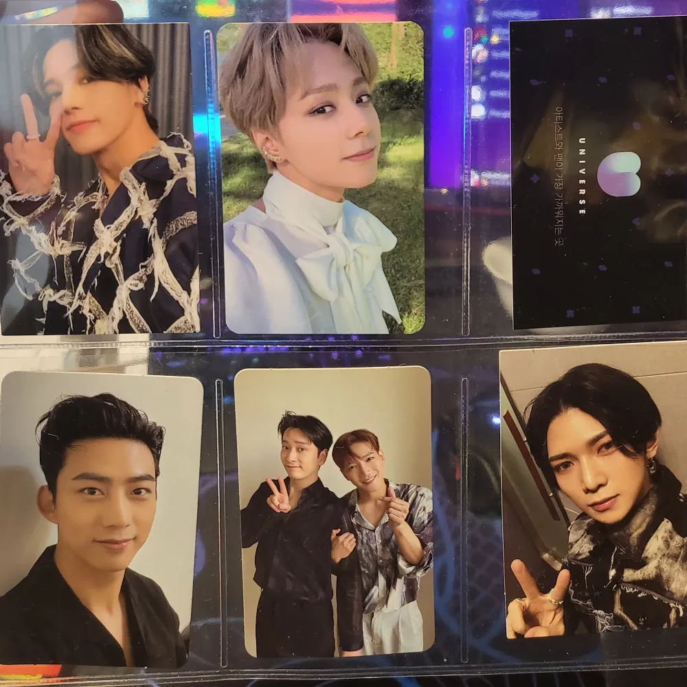 Photocards på olika K-pop idoler Har också från BTS.. Övrigt.