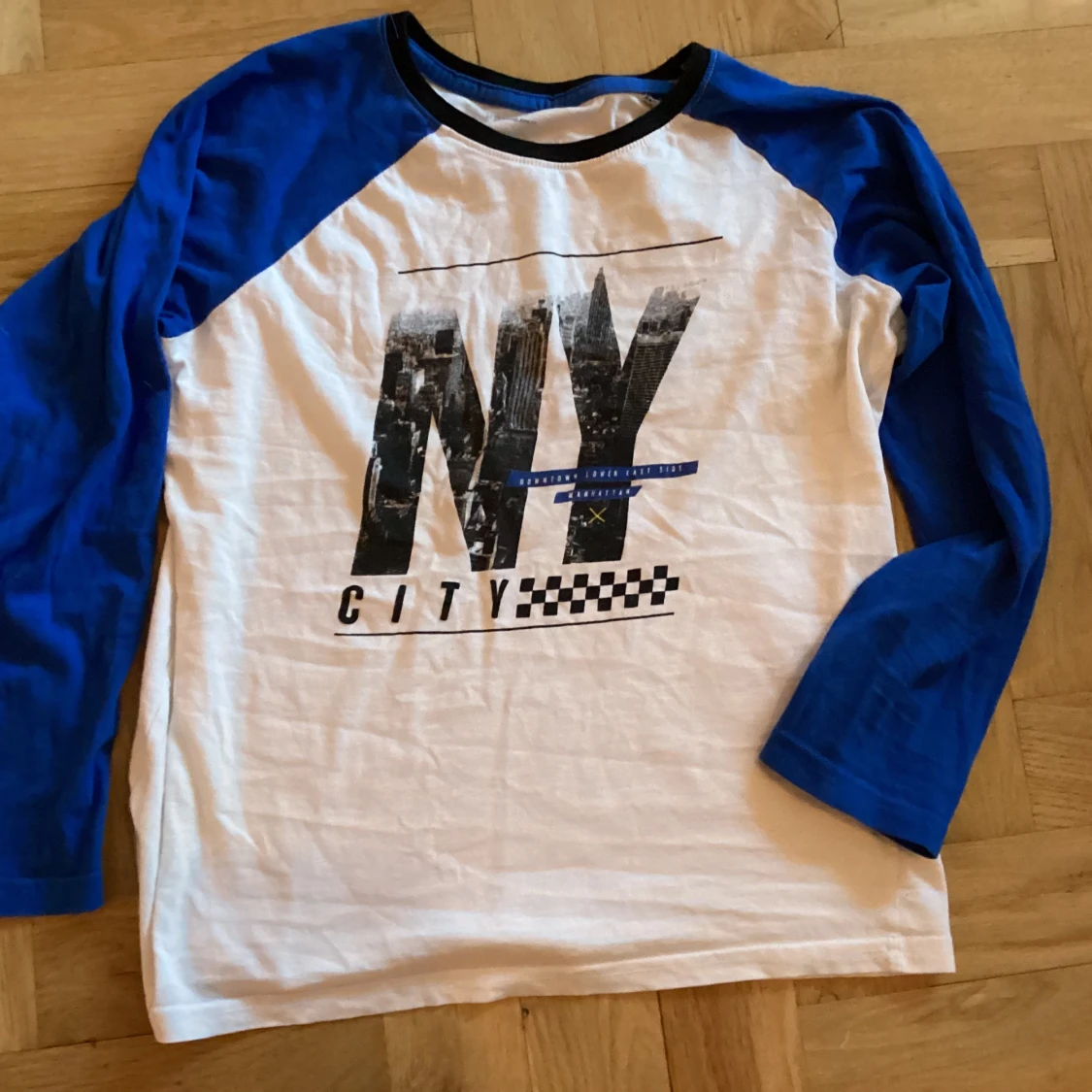 Långärmad t-shirt med tryck.