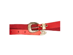 Rött bälte - Rött bälte med nice buckle 💯skriv om du har några frågor ❤️