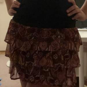 Säljer denna zara liknade kjolen från Lindex. Köpt denna sommaren och använd ett fåtal gånger.