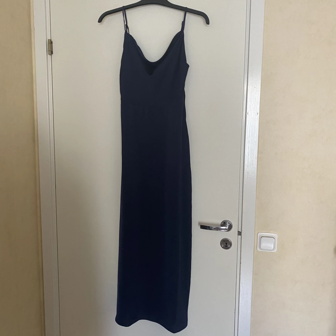 Marinblå klänning - 90