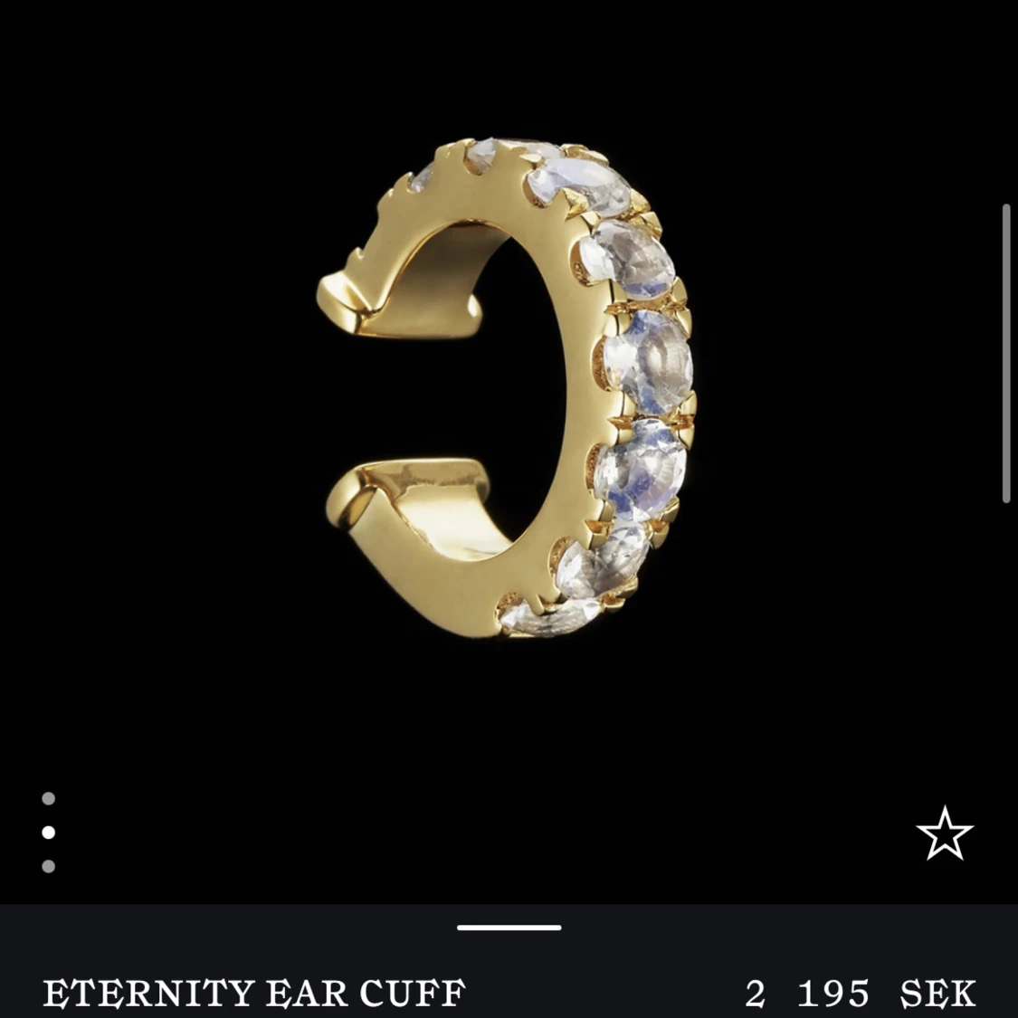 Maria Nilsdotter ear cuff - 91