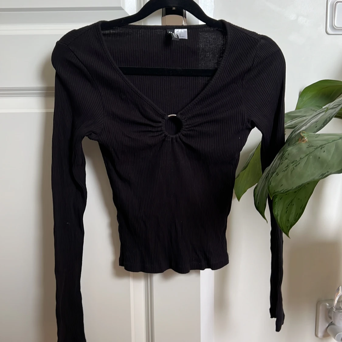 Svart långärmad tröja - 91