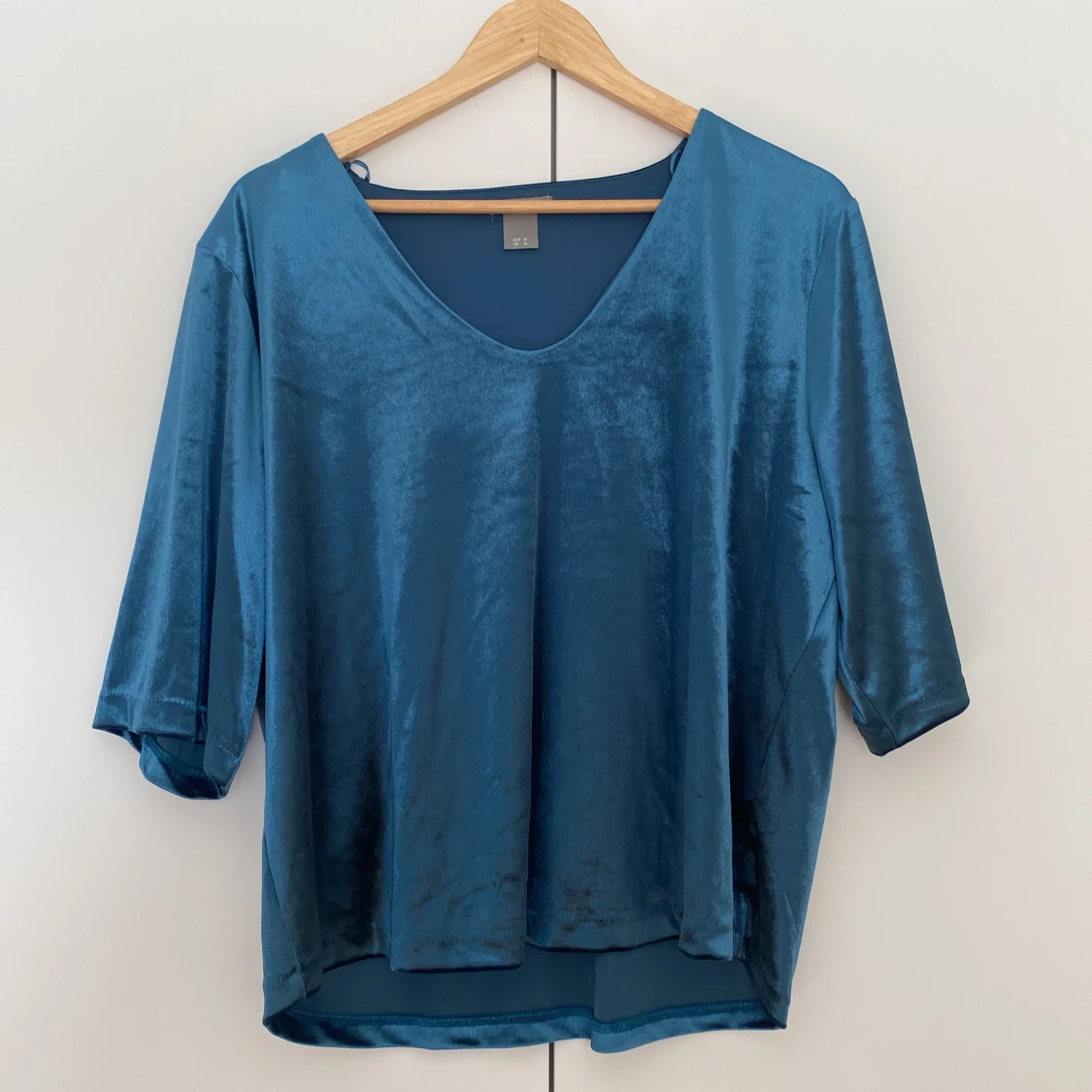 Tröja, sammetsaktig