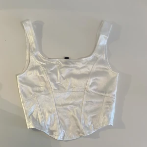 Korsett Topp - En korsett liknande topp utan någon sorts slitage, använd 1 gång och behövs bara strykas lite🤎 Säljs pga att de inte är min stil längre
