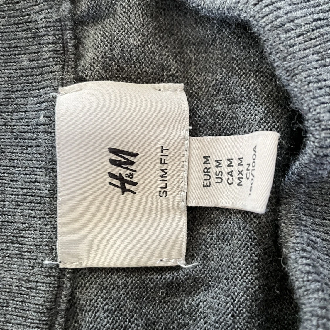 Stickad Merinoull tröja M - 90