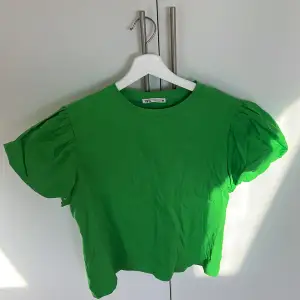 Grön t-shirt ifrån zara i storlek medium i bra skick.