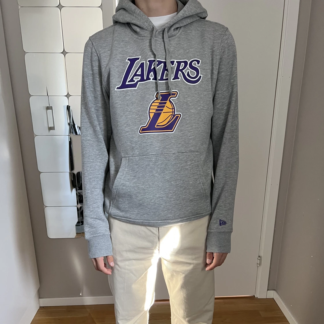 Lakers hoodie grå