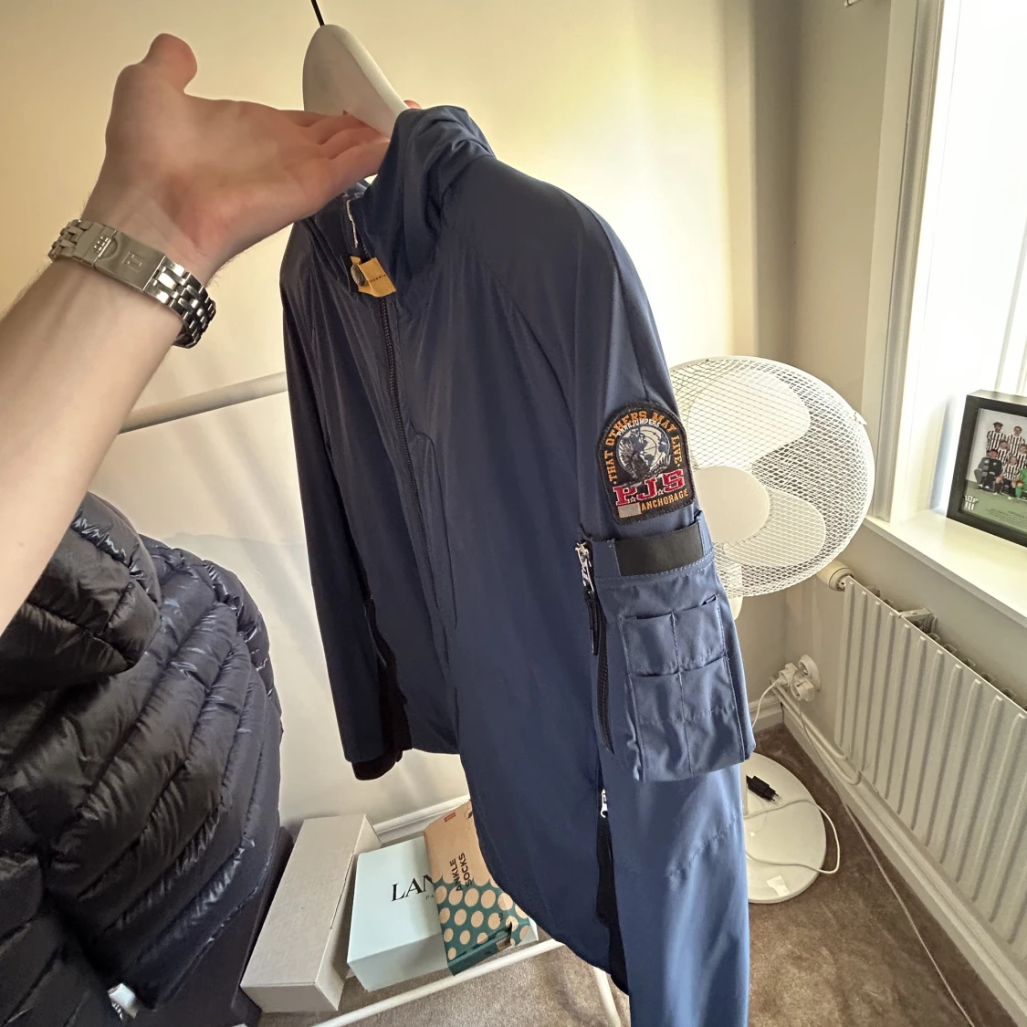 Blå vindjacka från parajumper - 90