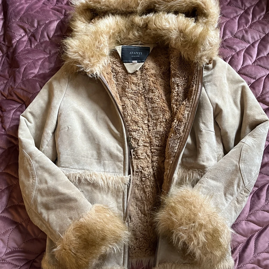 Mocka/pälsjacka  - 91