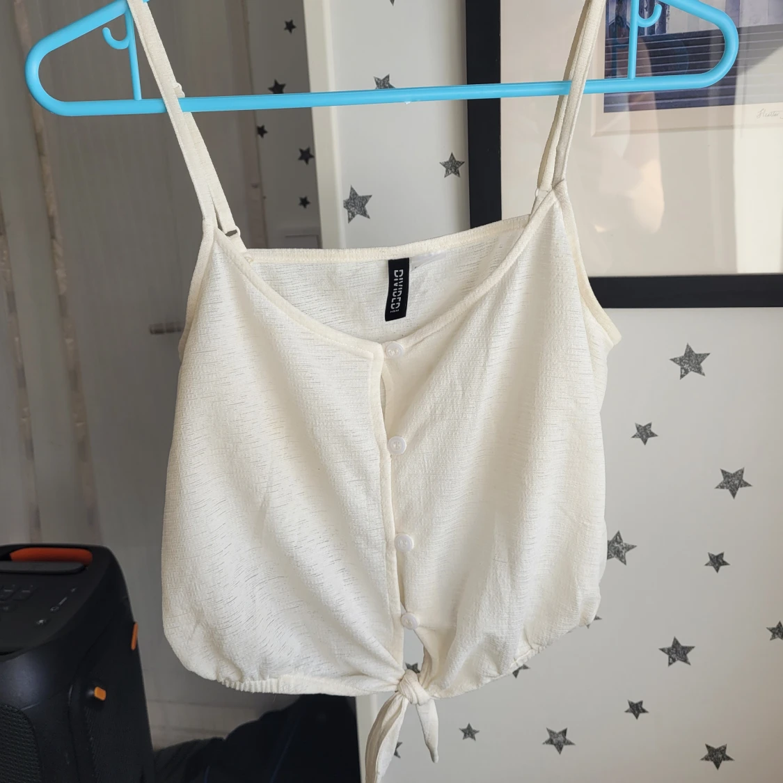 Linne/Blus med knytning  - 91