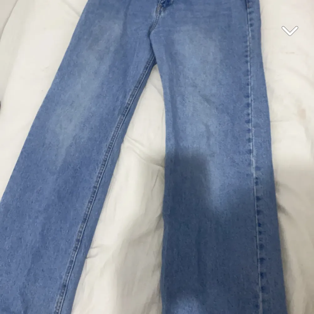 Blåa jeans jätte fina och knappt använda. Jeans & Byxor.