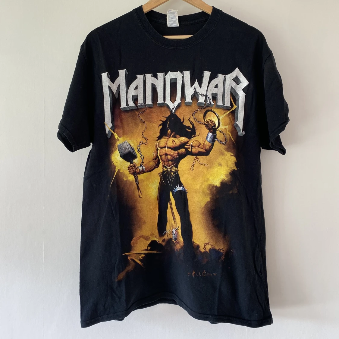 manowar band tee