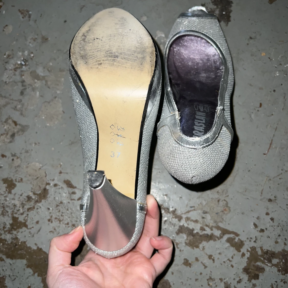 Glitter / strass klack - 91