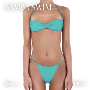 BAMBA SWIM BIKINI - Worn once, didnt fit me. Its a size S but i would say it fits better a size XS. OBS: Im selling the buttoms in picture 2 and 3 together with the top in the first picture. New price was around $150 