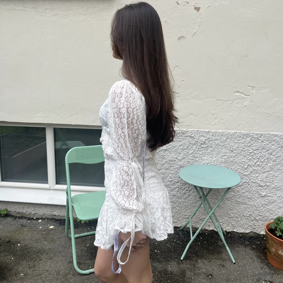 Vit klänning - 90