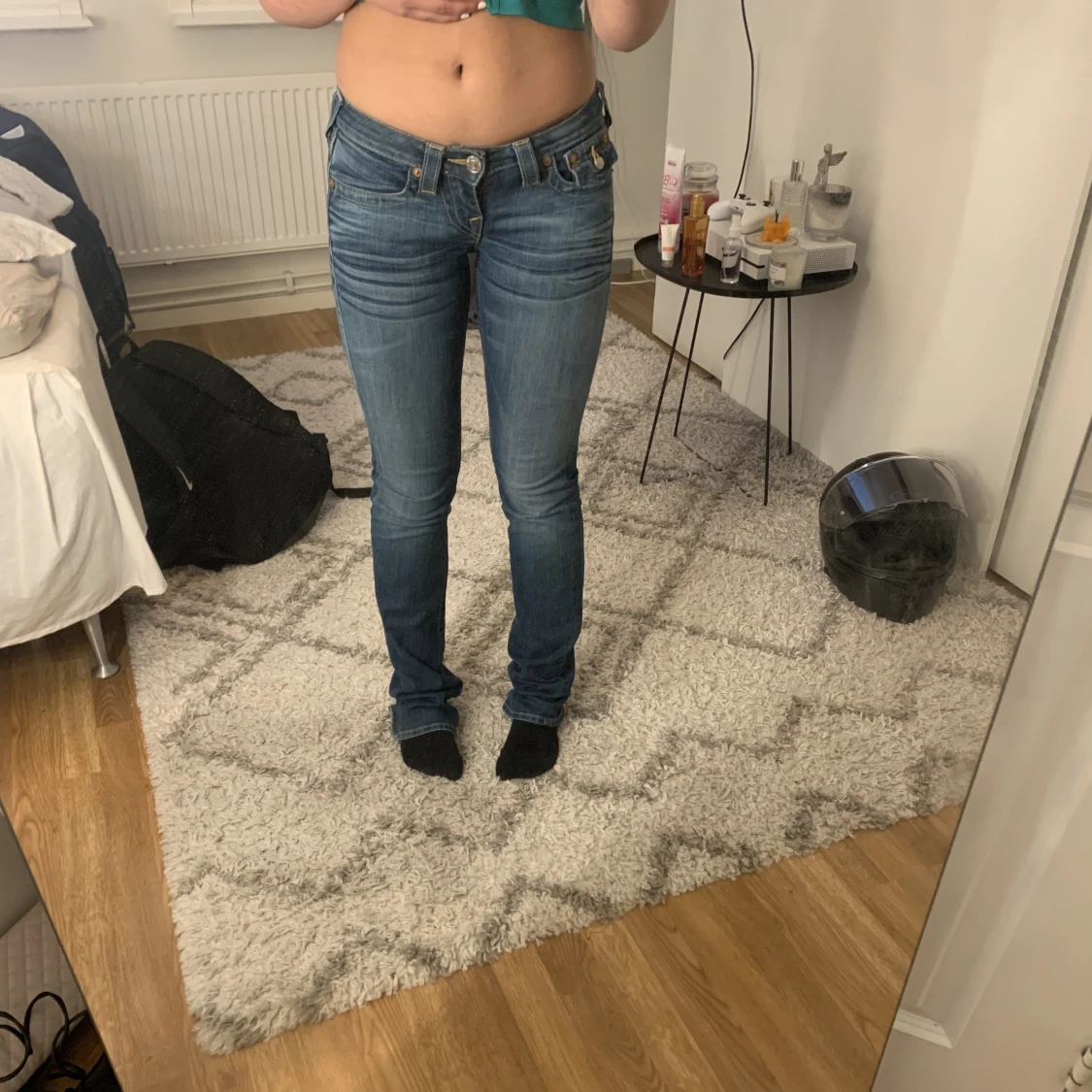 Låg midjade True religion  - 90