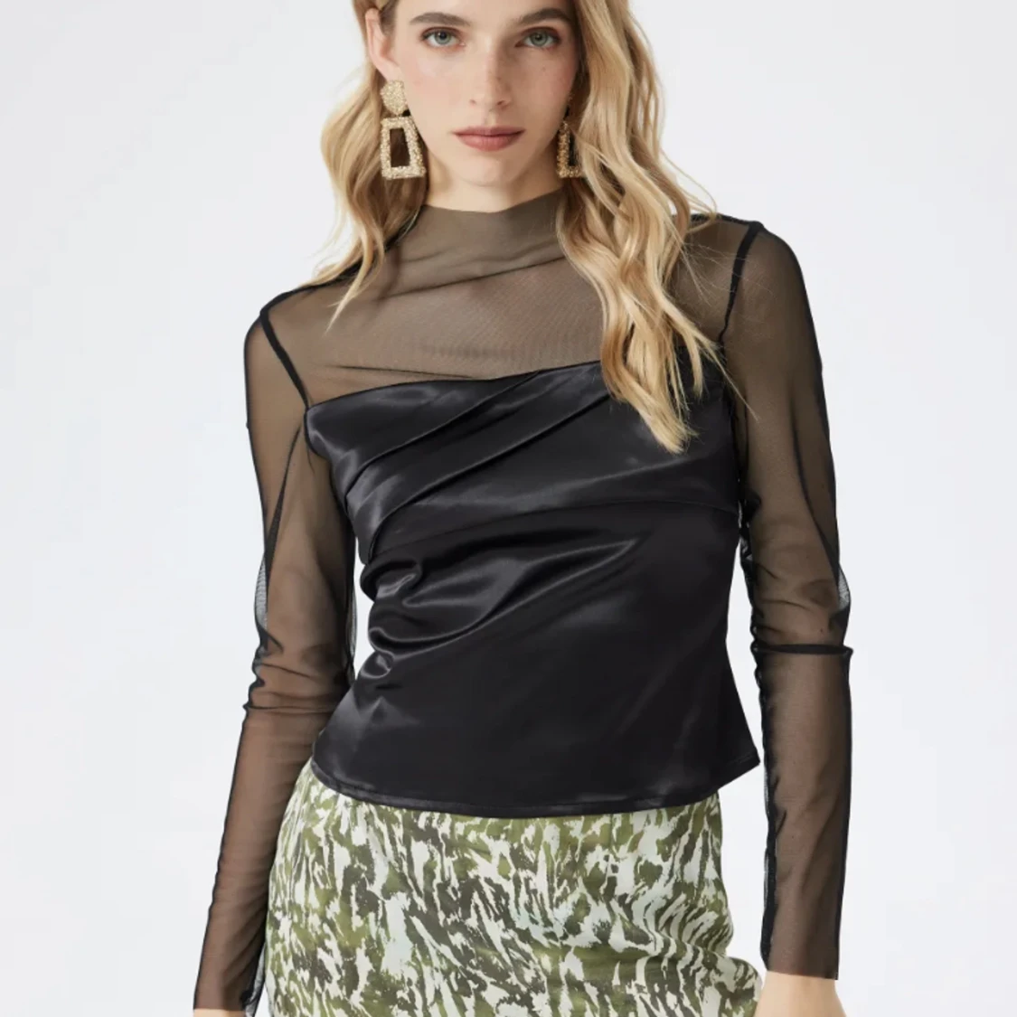 Korsett Mesh topp  - 90