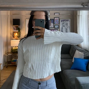 Vit stickad 💌💌💌 - Så fin stickad från shein!!🧂🧂🧂