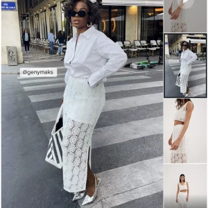 Maxikjol - Säljer denna virkade maxikjolen från NAKD. Använd fåtal gånger. Fråga för fler bilder. 