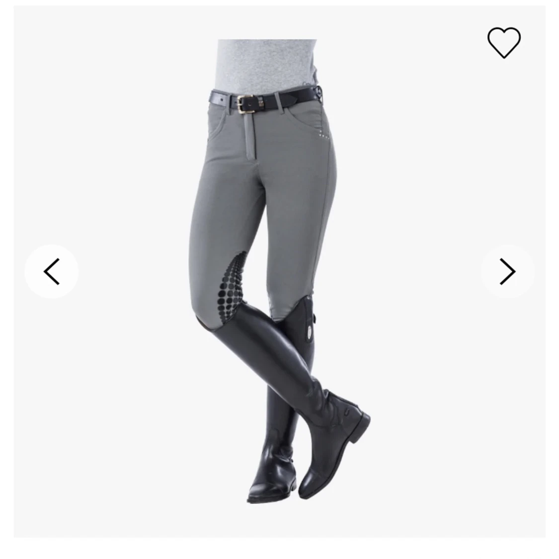 Gråa ridbyxor 