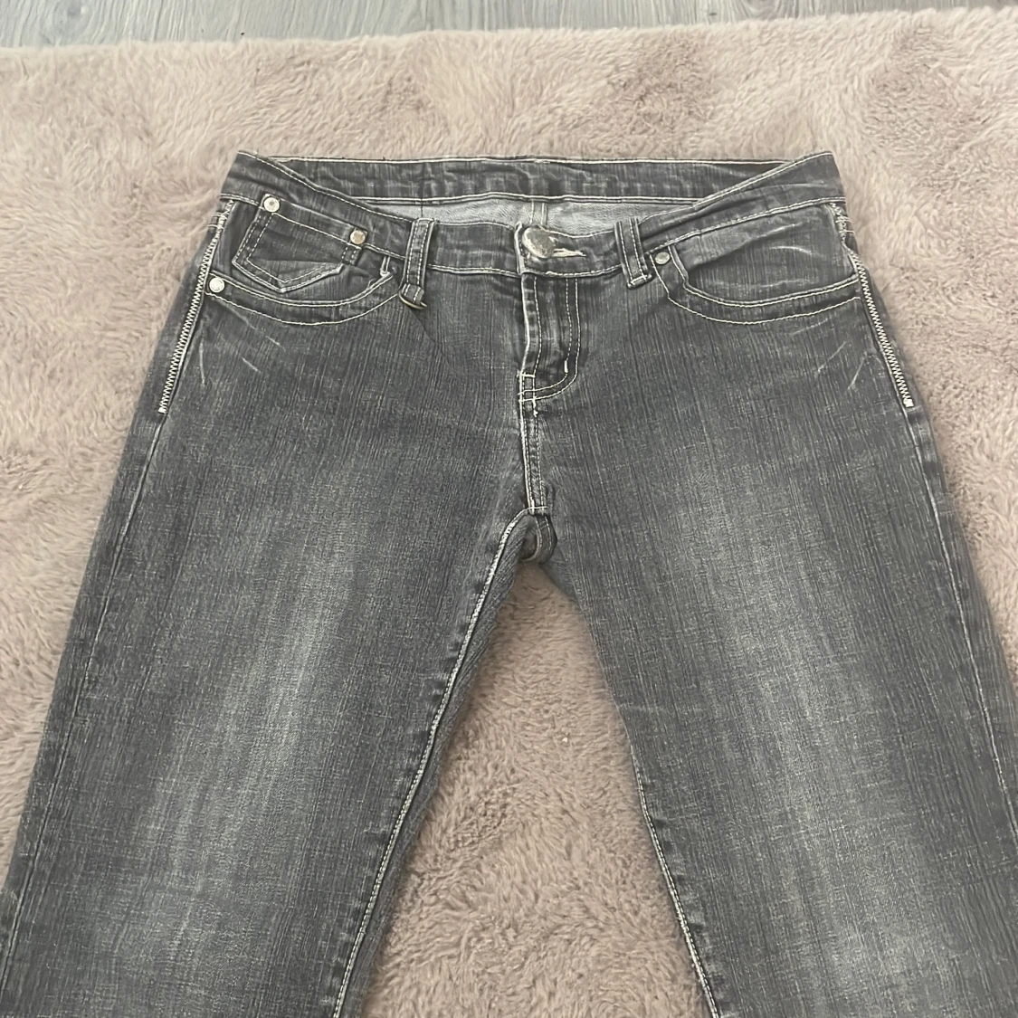 Lågmidjade jeans  - 90