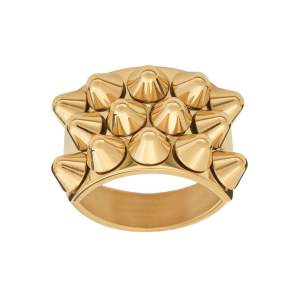 Säljer denna fina guldiga edblad ringen, för vill byta till silver (kan bytas).