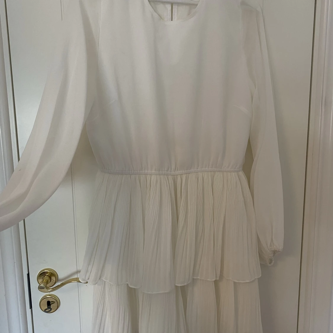 studentklänning / vit klänning - 90