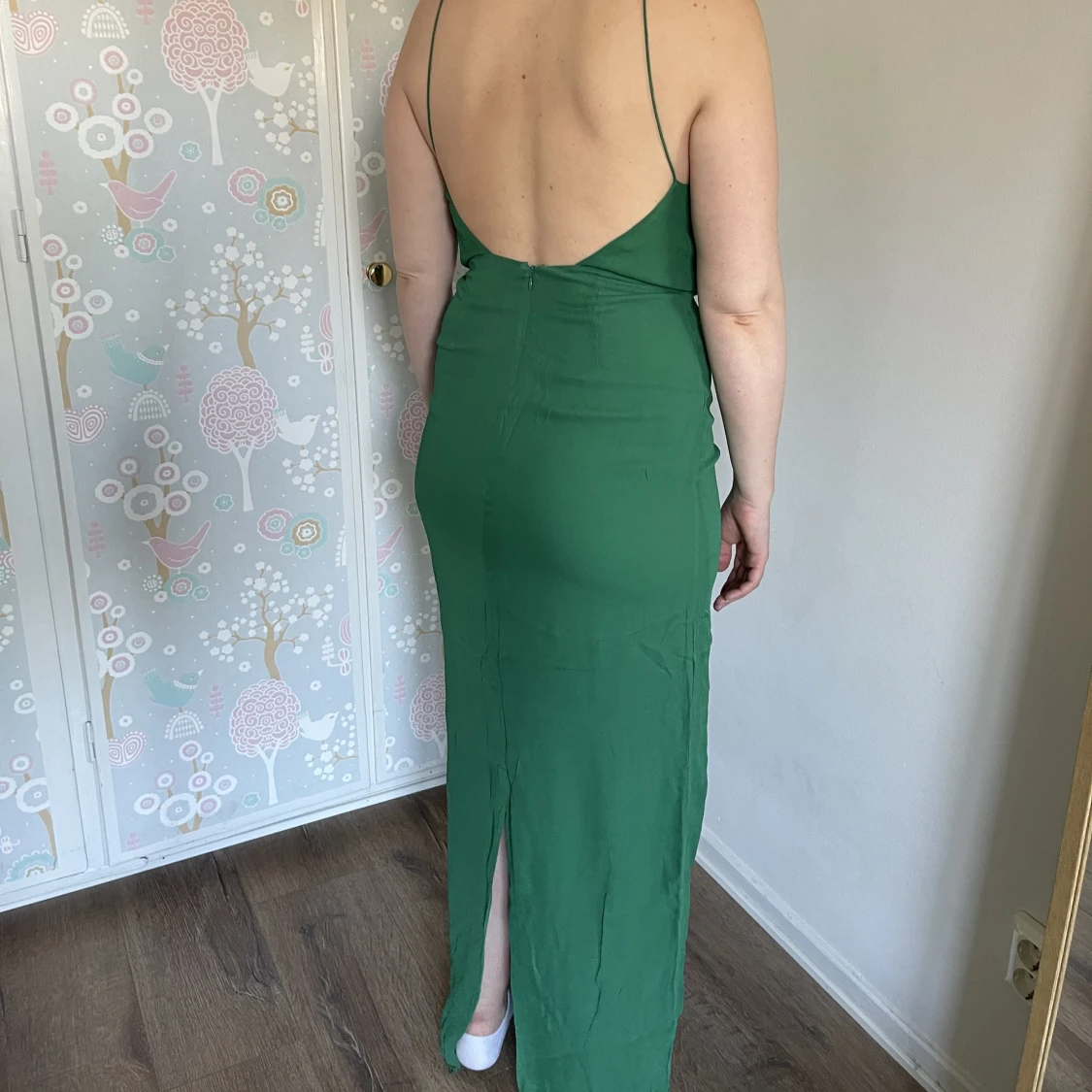 Samsoe långklänning grön strl S - 91