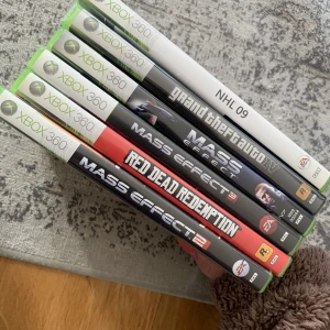 Spel till Xbox 360 - Sex olika spel säljes tillsammans för 50kr. 
