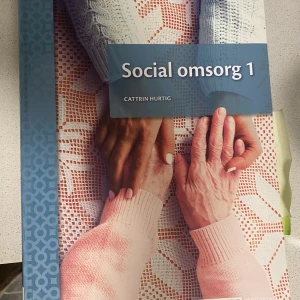 Social omsorg 1  - Ny bok. Knappt använd 