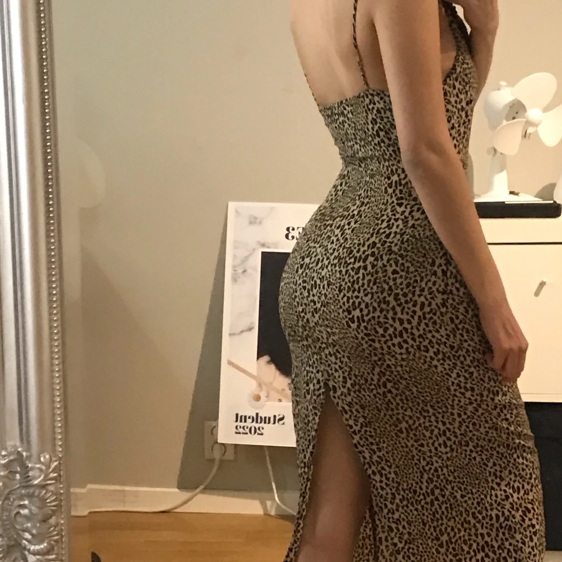 Leopardklänning - 90