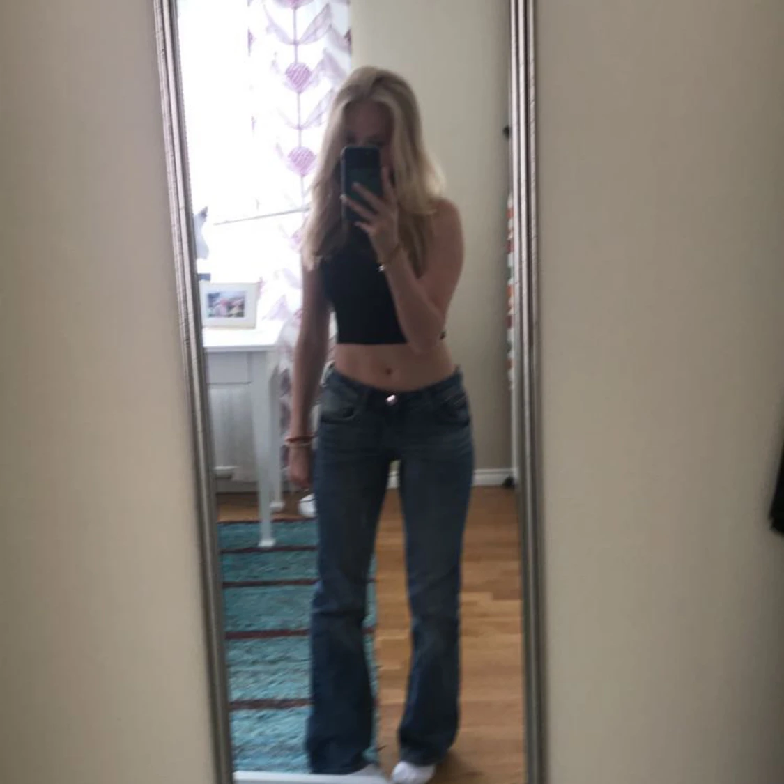 Lågmidjade jeans  - 90