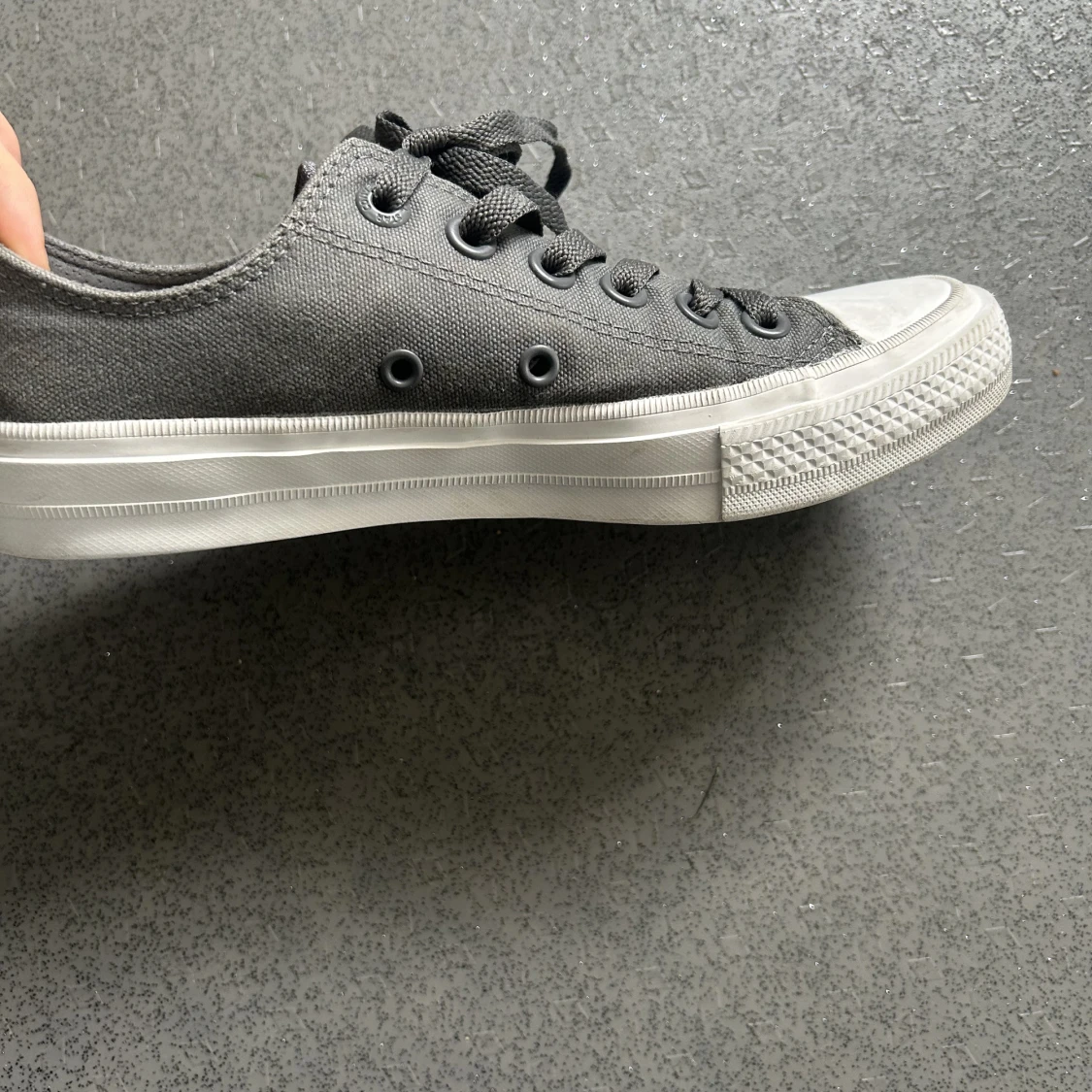 Låga Converse i grått - 91