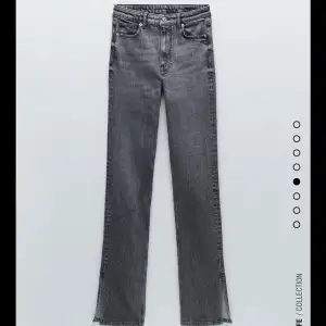 Säljer dessa jeans från zara i storlek 34, de är dock stretchiga så skulle säga att de funkar som 36a också (som jag vanligtvis har). 