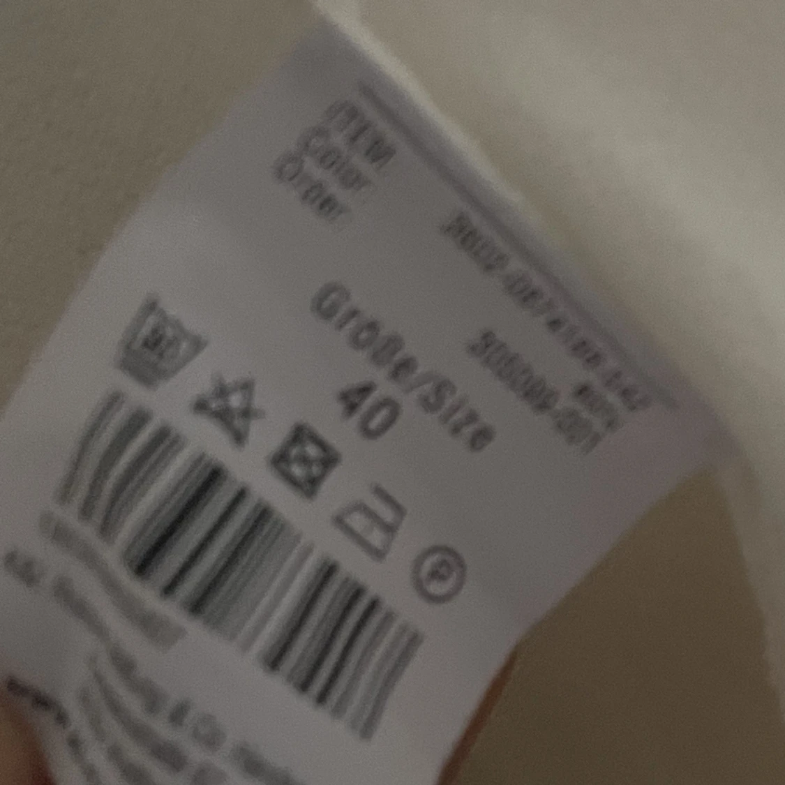 Snygg vit kofta - 90