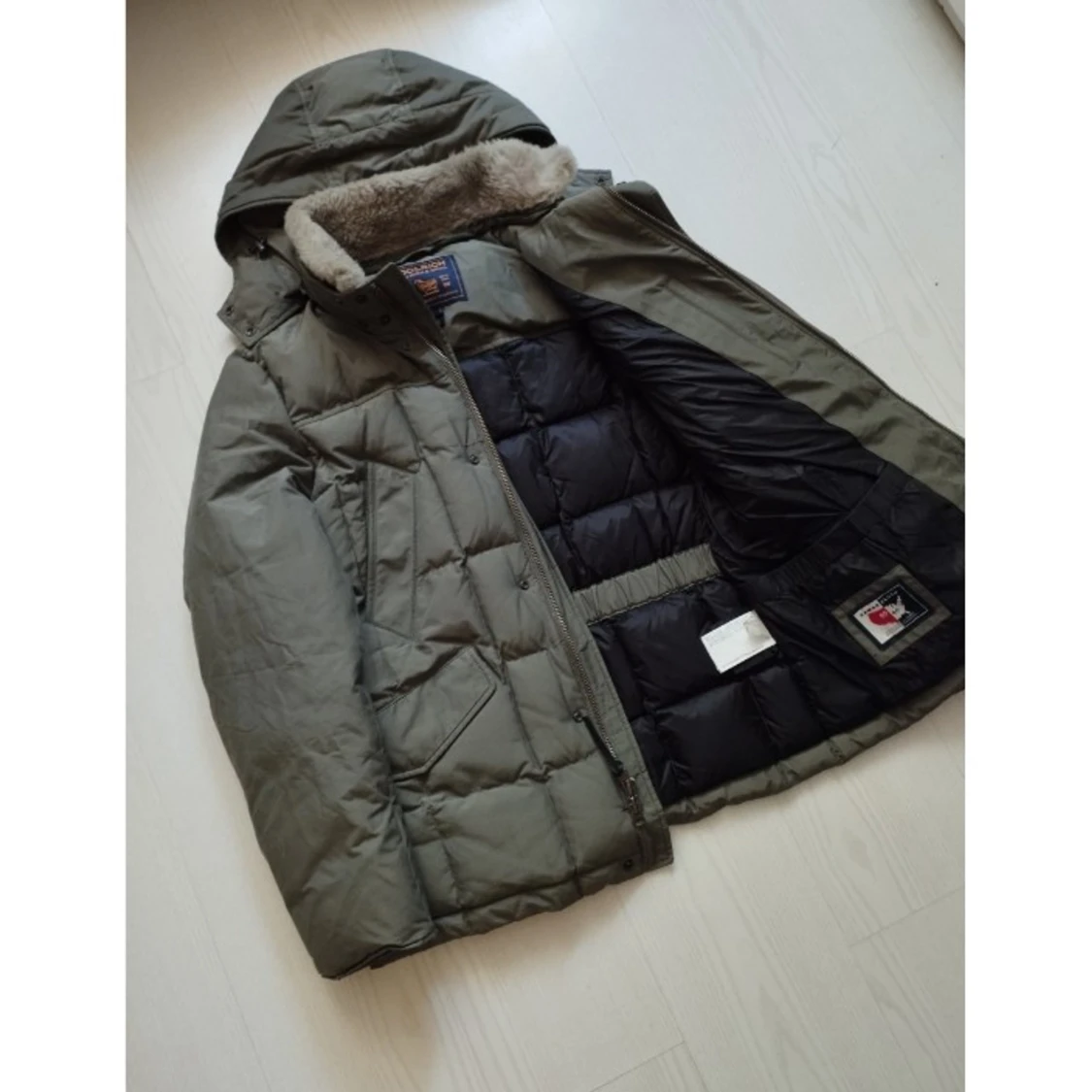 Woolrich blizzard jacket parkas