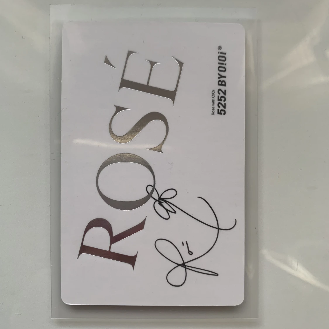 Original limited edition ROSE collab w/ 0!0i - 90