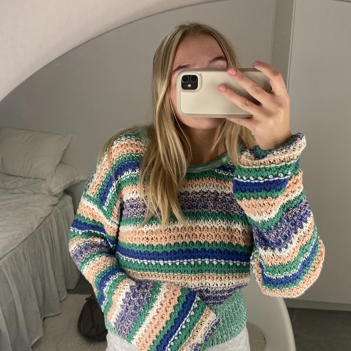 Stickad tröja  - 90