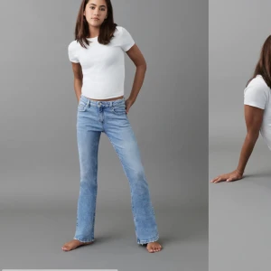 Boot cut jeans💘💘 - Säljer mina boot cut jeans från Gina 💘💘 Pågrund av att ja nt använder den längre💋💋 den är i jätte bra skick 💘💘Storlekn är i 152💘