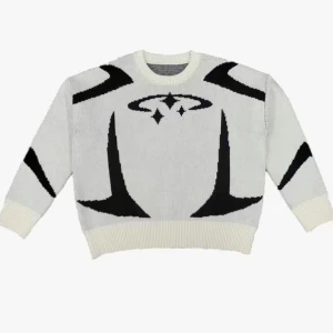 Stickad tröja  - Säljer denna ascoola stickade tröjan då den inte kommer till användning! Storlek M men skulle säga att det sitter mer som s!🩷