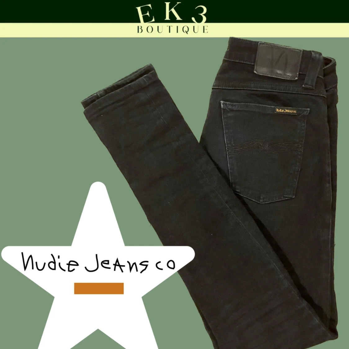 Nudie slim jeans. slim fit