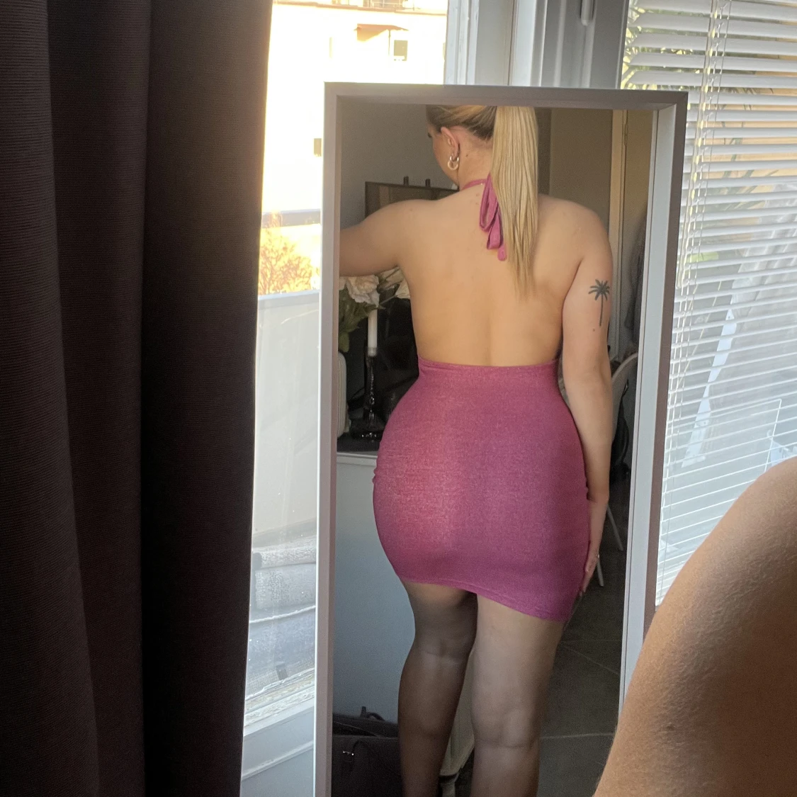 Rosa klänning  - 90