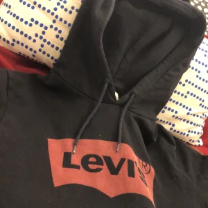 Levis hoddie  - Jag fick denna hoddie och den var en storlek för stor. Det är en Levis hoddie men snören vid halsen. Priset kan sänkas. Ha en bra dag!