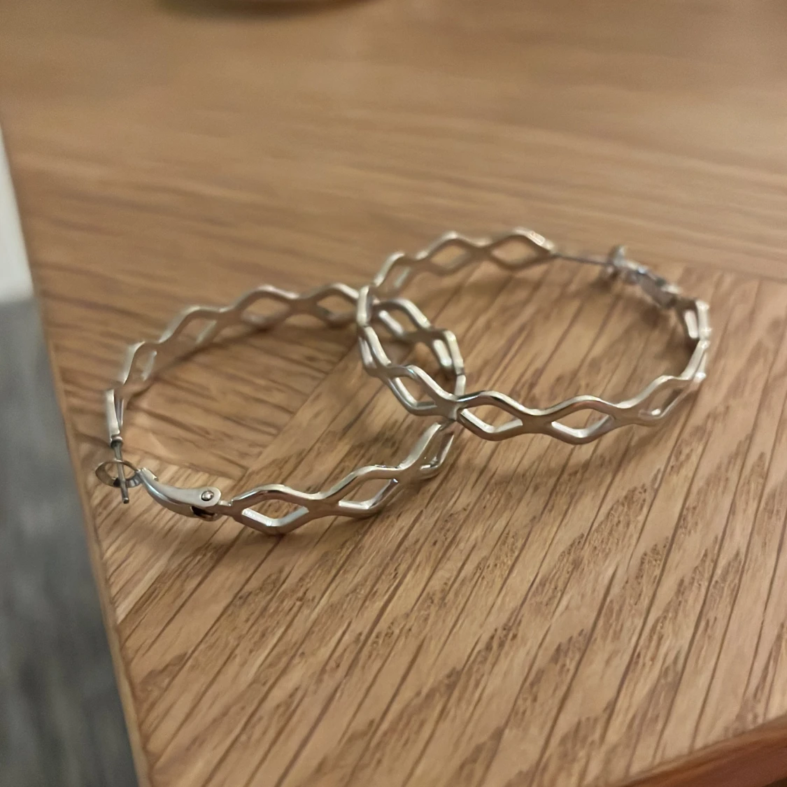 Örhängen hoops Y2K - 90