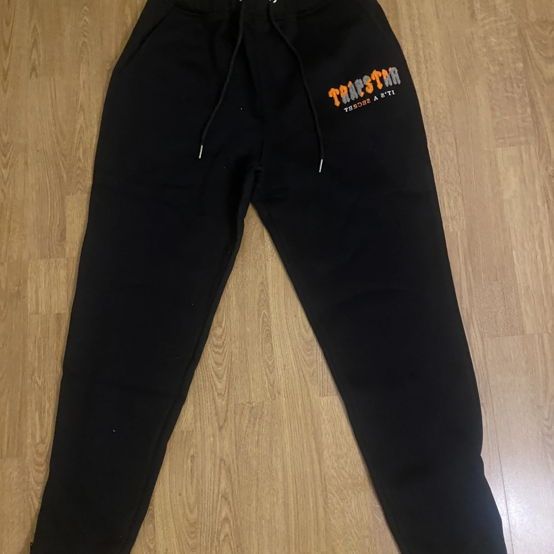 Trapstar tracksuit black/orange - 91