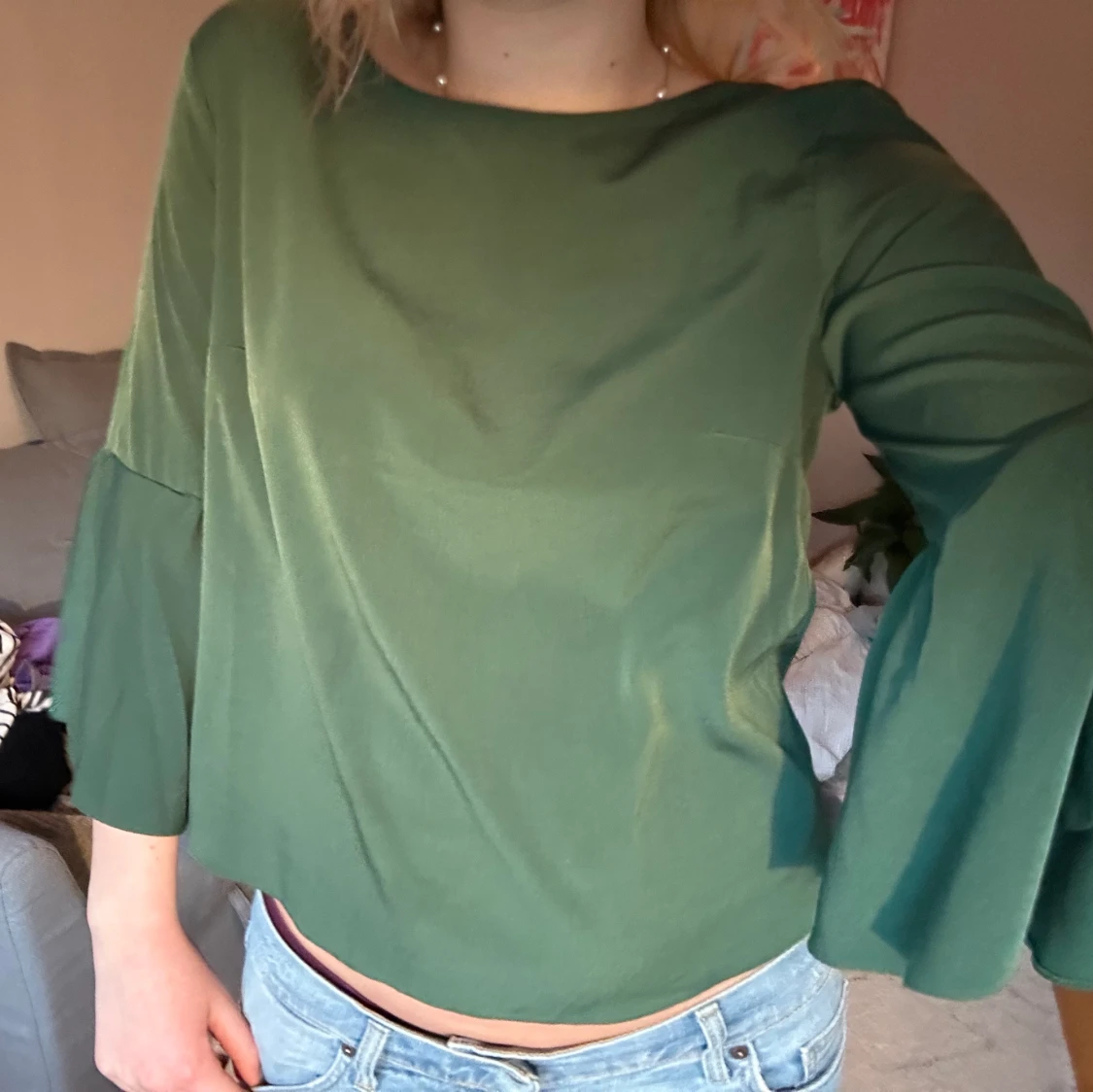 Grön blus - 90