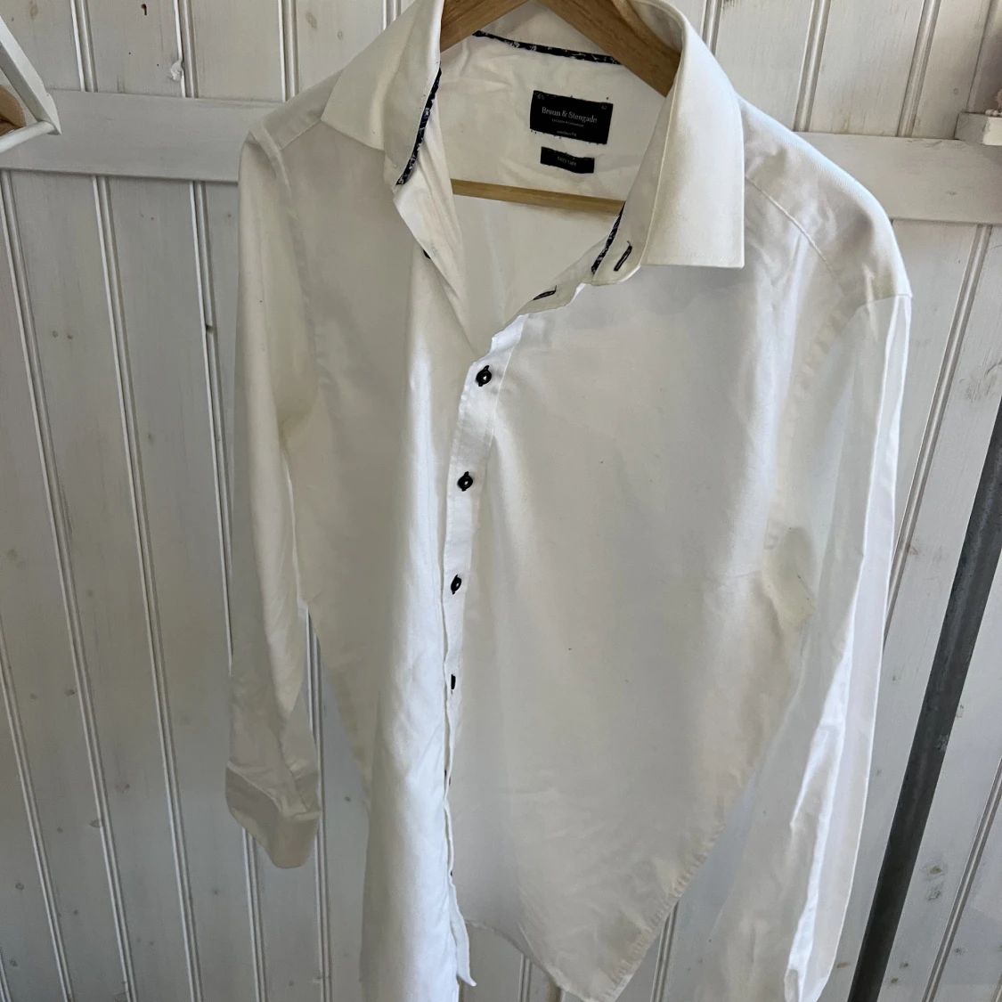 Klassisk vit skjorta från Bruun & Stengade  - 91