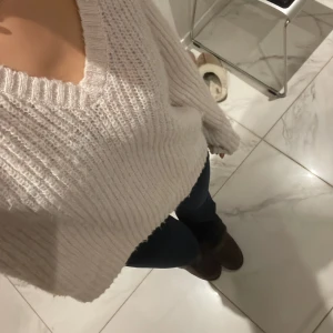 Stickadtröja - Stickad tröja från vila, nyskick🫶