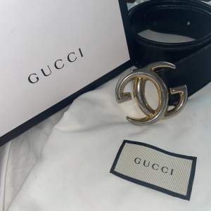 Äkta Gucci skärp köpt på vestiere collective